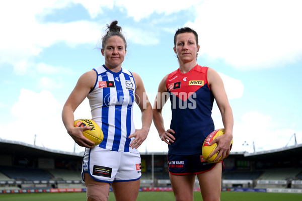AFLW 2022 Media - Finals Media Opportunity - A-557043