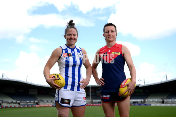 AFLW 2022 Media - Finals Media Opportunity - A-557045