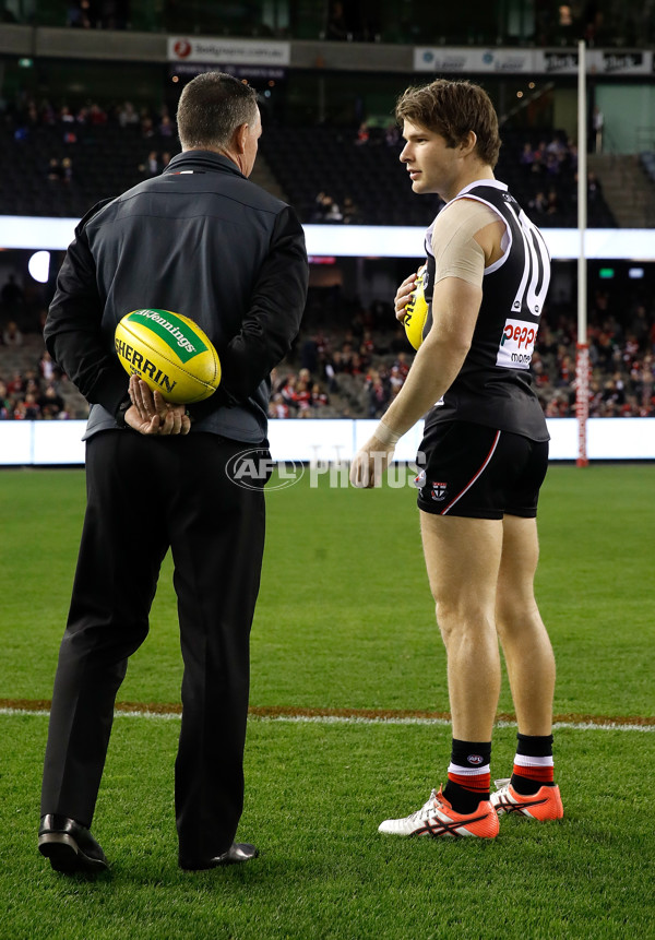 AFL 2018 Round 20 - St Kilda v Western Bulldogs - 617678