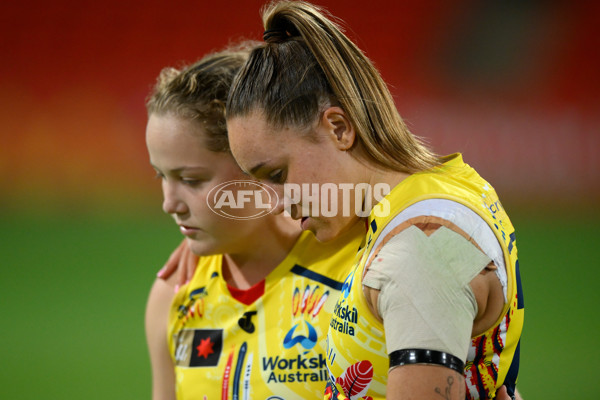 AFLW 2022 S7 First Preliminary Final - Brisbane v Adelaide - A-597444