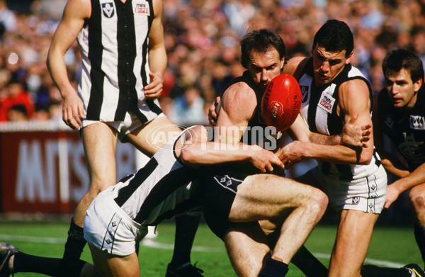 VFL 1986 - Collingwood v Carlton - 26580