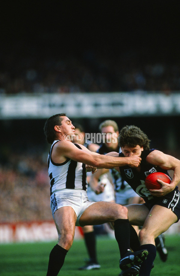 VFL 1988 - Carlton v Collingwood - 27029