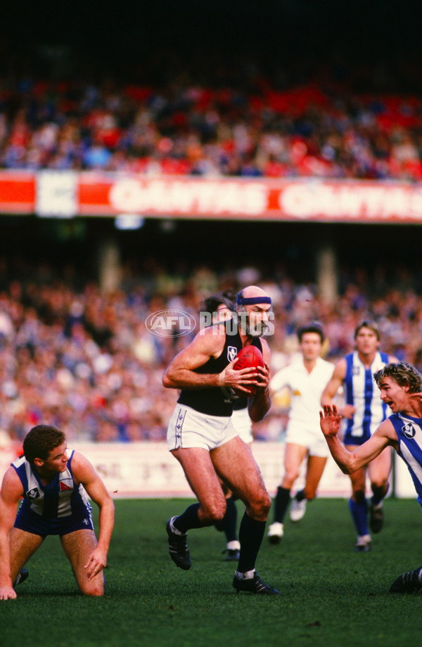 VFL 1986 - Carlton v North Melbourne - 27247