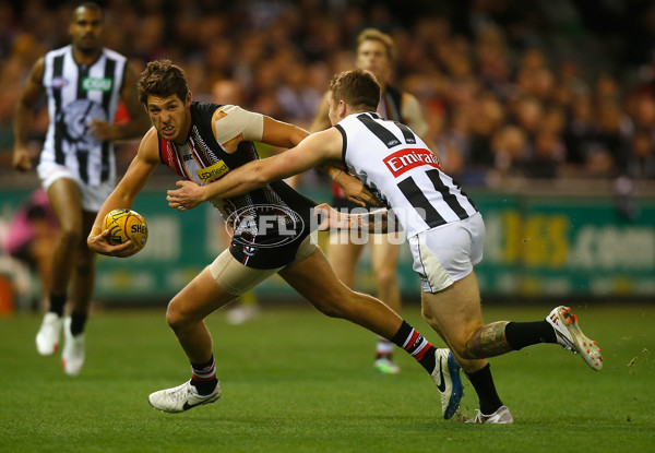 AFL 2014 Rd 11 - St Kilda v Collingwood - 329344