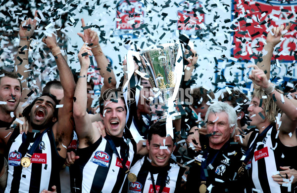 AFL 2014 Media - Michael Malthouse Milestone - 331894