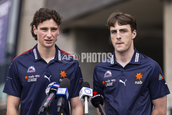 AFL 2022 Media - AFL Draft Prospects Media Opportunity - A-757139