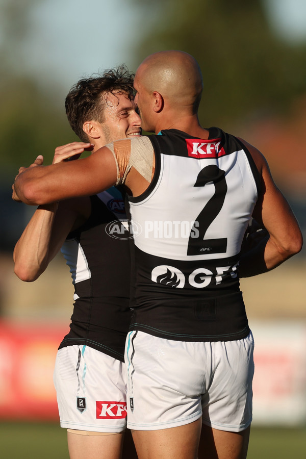 West Coast v Port Adelaide - AFL Match Simulation - A-859473