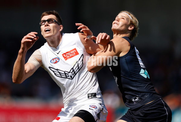 AFL 2023 Media - Carlton v Collingwood Match Sim - A-862326