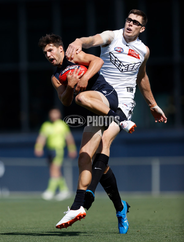 AFL 2023 Media - Carlton v Collingwood Match Sim - A-863691