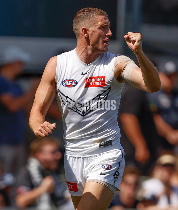 AFL 2023 Media - Carlton v Collingwood Match Sim - A-863700