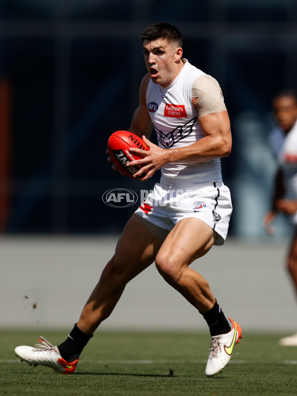 AFL 2023 Media - Carlton v Collingwood Match Sim - A-863712