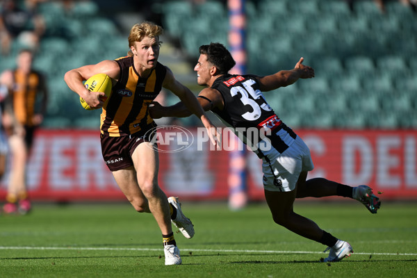 3 AFL Practice Match - Hawthorn v Collingwood - A-870787