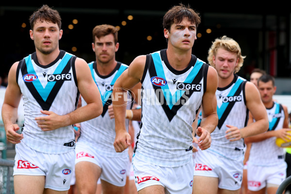 3 AFL Practice Match - Fremantle v Port Adelaide - A-872873