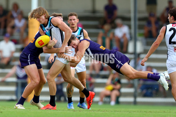 3 AFL Practice Match - Fremantle v Port Adelaide - A-872923
