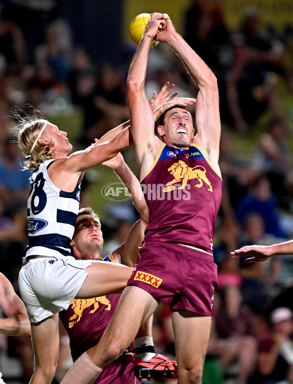 3 AFL Practice Match - Brisbane v Geelong - A-873532