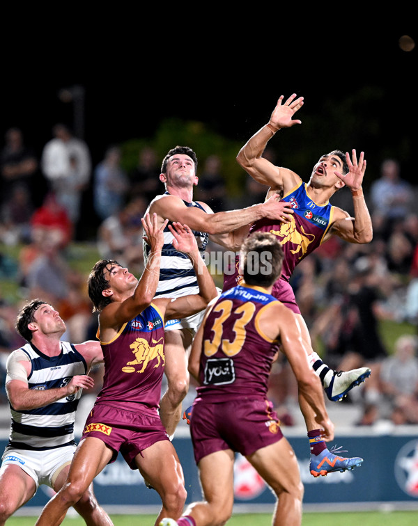 3 AFL Practice Match - Brisbane v Geelong - A-876426