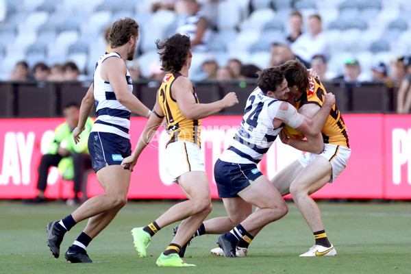 Geelong v Hawthorn - AFL Match Simulation - A-879154