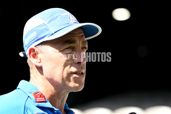 North Melbourne Kangaroos Marvel Stadium Media Opportunity - A-899726