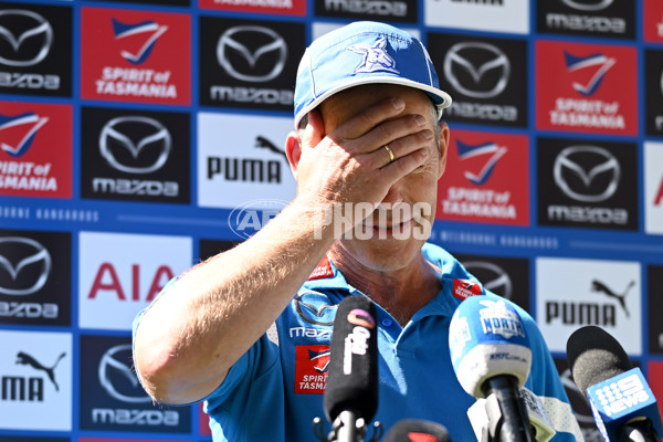 North Melbourne Kangaroos Marvel Stadium Media Opportunity - A-899727