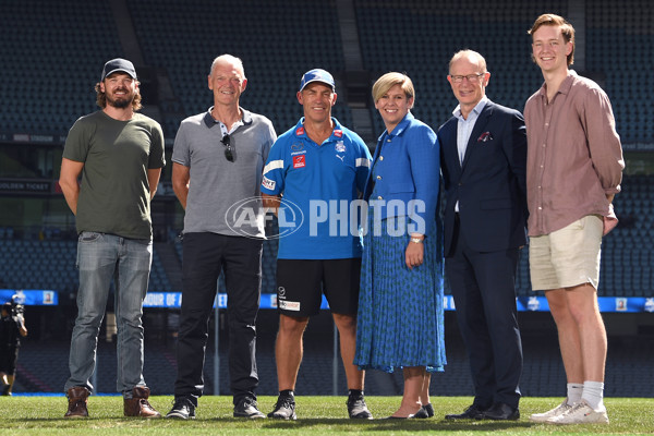 North Melbourne Kangaroos Marvel Stadium Media Opportunity - A-899746