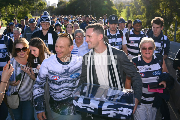 AFL Rd 1 - Geelong v Collingwood - A-899754