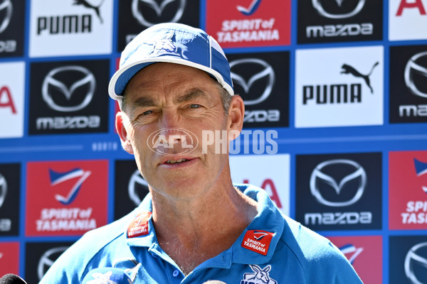 North Melbourne Kangaroos Marvel Stadium Media Opportunity - A-899917