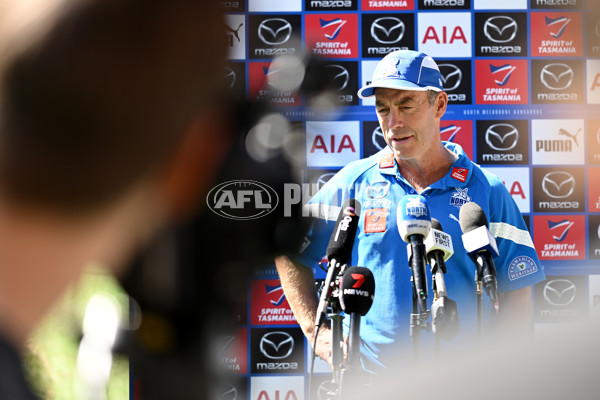North Melbourne Kangaroos Marvel Stadium Media Opportunity - A-899920