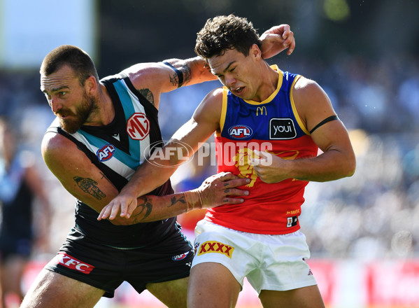 AFL Rd 1 - Port Adelaide v Brisbane - A-911211