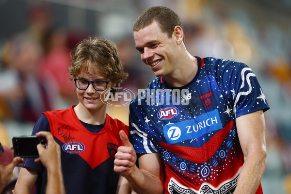 AFL Rd 2  - Brisbane v Melbourne - A-954204