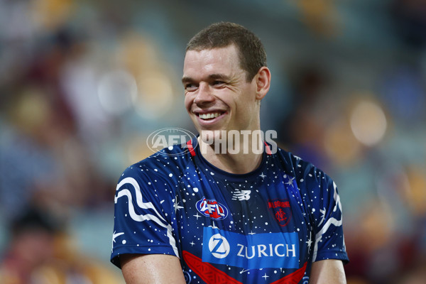 AFL Rd 2  - Brisbane v Melbourne - A-954205