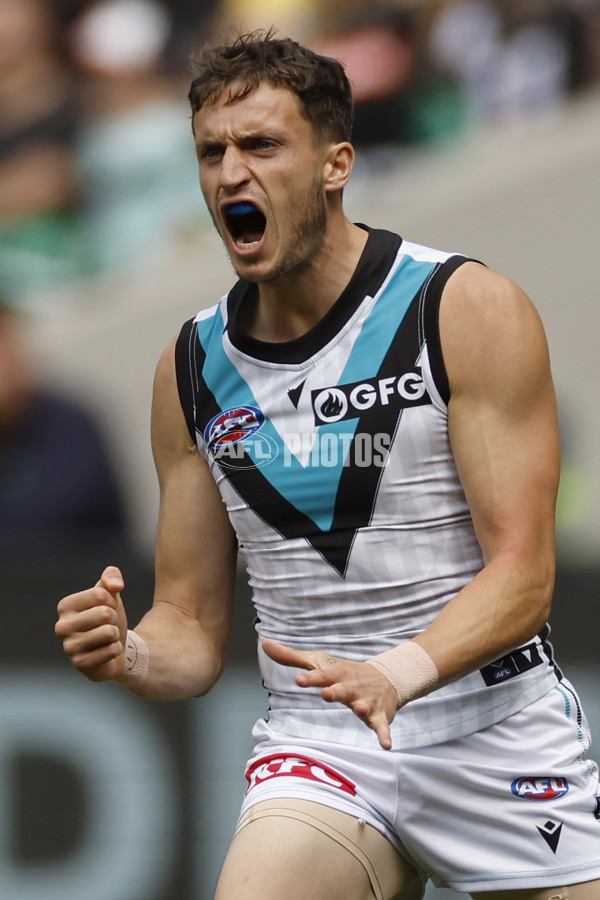 AFL Rd 2  - Collingwood v Port Adelaide - A-966250