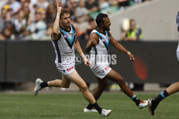 AFL Rd 2  - Collingwood v Port Adelaide - A-968019