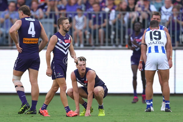 AFL Rd 2  - Fremantle v North Melbourne - A-982559